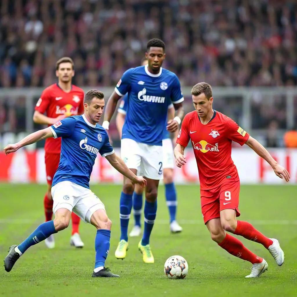 莱比锡红牛豪取客场胜利，稳坐德甲争冠阵营